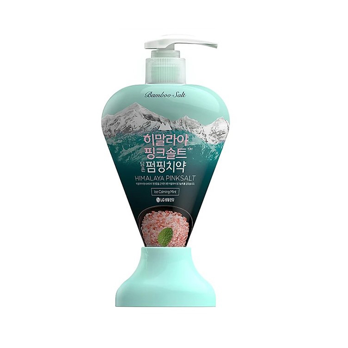 Perioe Himalayan Pink Salt Pumping Toothpaste Ice Calming Mint — зубна паста з гімалайською сіллю та м’ятою, 285 г
